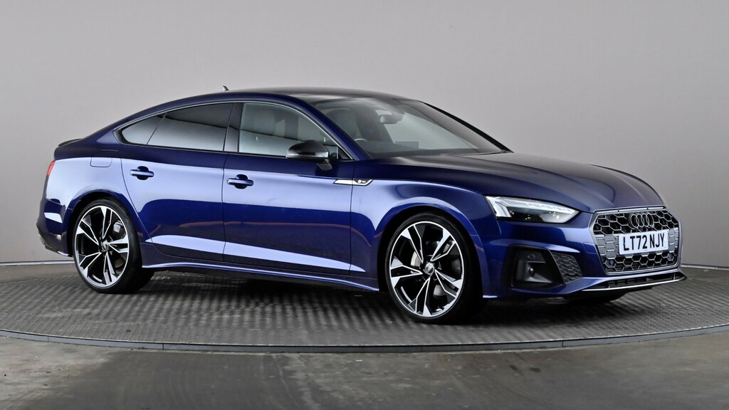 Audi A5 40 Tfsi 204 Black Edition S Tronic Blue