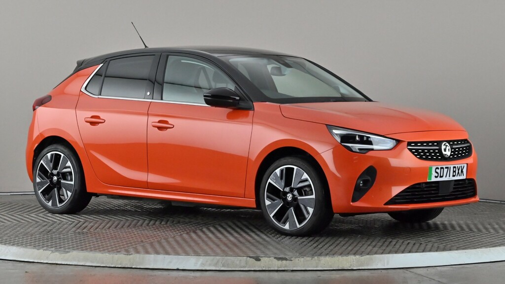 Vauxhall Corsa-e 100Kw Elite Nav Premium 50Kwh 7.4Kwch Orange