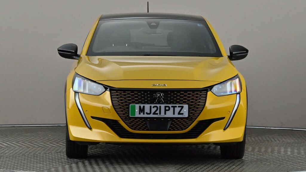 Peugeot e-208 100Kw Gt 50Kwh Yellow #2