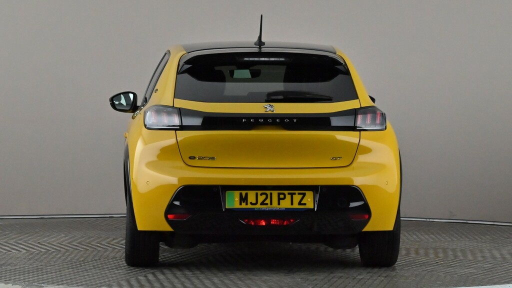 Peugeot e-208 100Kw Gt 50Kwh Yellow #5