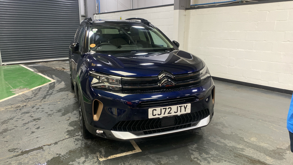 Citroen C5 Aircross 1.2 Puretech C-series Edition Eat8 CJ72JTY Blue #3