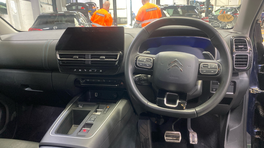Citroen C5 Aircross 1.2 Puretech C-series Edition Eat8 CJ72JTY Blue #6