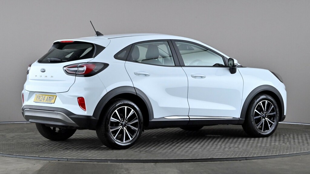 Ford Puma 1.0 Ecoboost Hybrid Mhev Titanium YH24ANP White #6