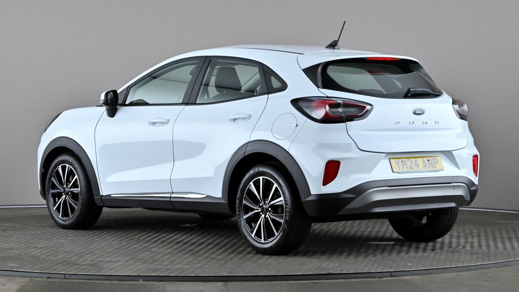 Ford Puma 1.0 Ecoboost Hybrid Mhev Titanium YH24ANP White #4