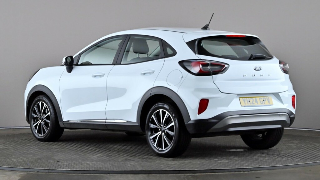 Ford Puma 1.0 Ecoboost Hybrid Mhev Titanium Dct YH24GPV White #4