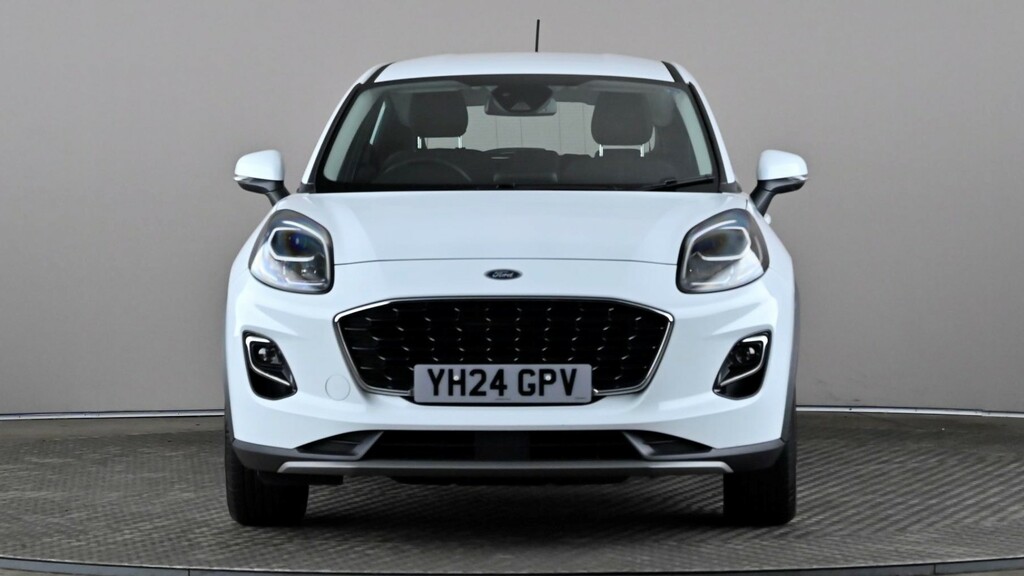 Ford Puma 1.0 Ecoboost Hybrid Mhev Titanium Dct YH24GPV White #2