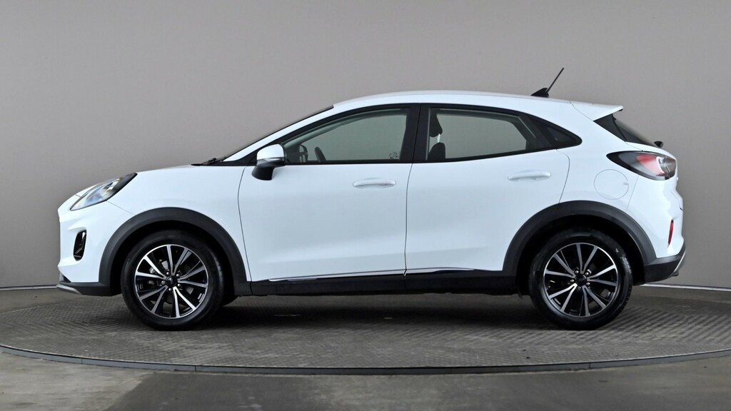 Ford Puma 1.0 Ecoboost Hybrid Mhev Titanium Dct YH24GPV White #3
