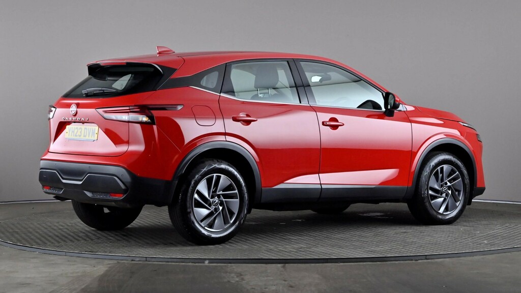 Nissan Qashqai 1.3 Dig-t Mh 158 Acenta Premium Xtronic YH23DVM Red #6