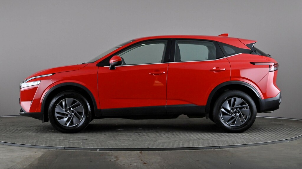 Nissan Qashqai 1.3 Dig-t Mh 158 Acenta Premium Xtronic YH23DVM Red #3