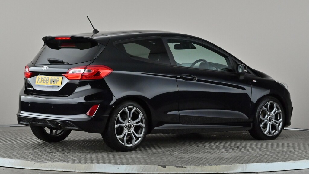 Ford Fiesta 1.0 Ecoboost St-line X KX68WWP Black #6