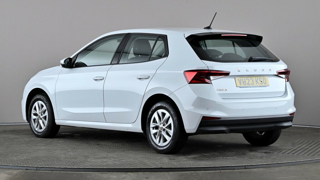 Skoda Fabia 1.0 Tsi Se Comfort VU23KSO White #4
