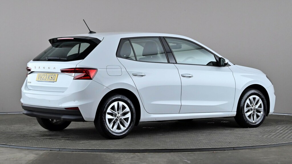 Skoda Fabia 1.0 Tsi Se Comfort VU23KSO White #6