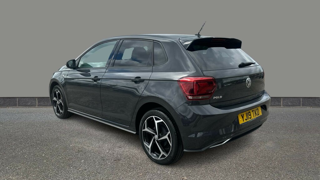 Volkswagen Polo 1.0 Tsi 95 R-line YJ19TKD Grey #4