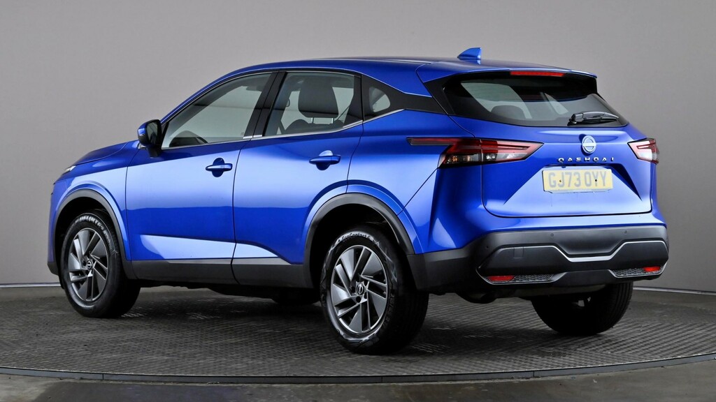 Nissan Qashqai 1.3 Dig-t Mh 158 Acenta Premium Xtronic GJ73OYY Blue #4