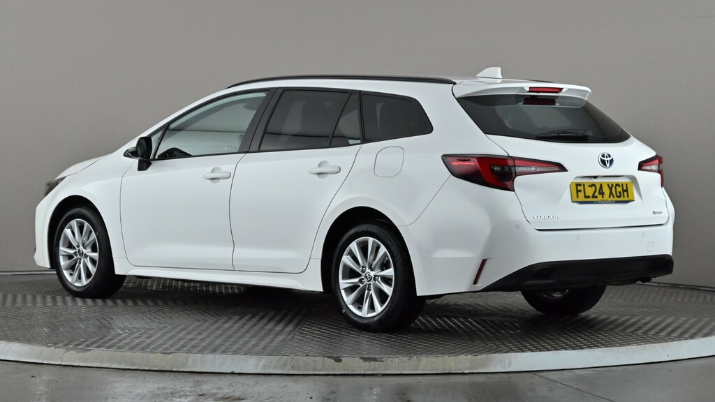 Toyota Corolla 1.8 Hybrid Icon Cvt FL24XGH White #4