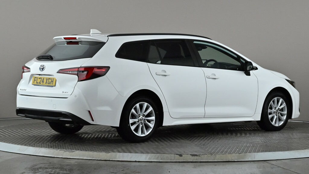 Toyota Corolla 1.8 Hybrid Icon Cvt FL24XGH White #6