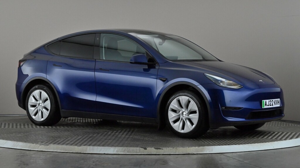 Tesla Model Y Long Range Awd Blue