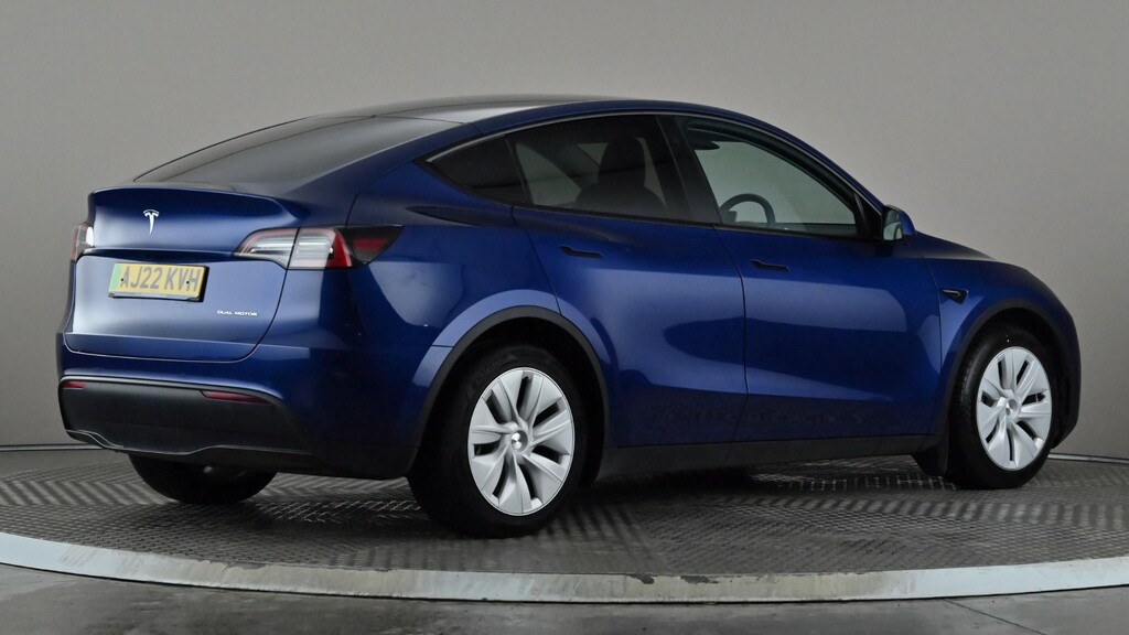 Tesla Model Y Long Range Awd AJ22KVH Blue #6