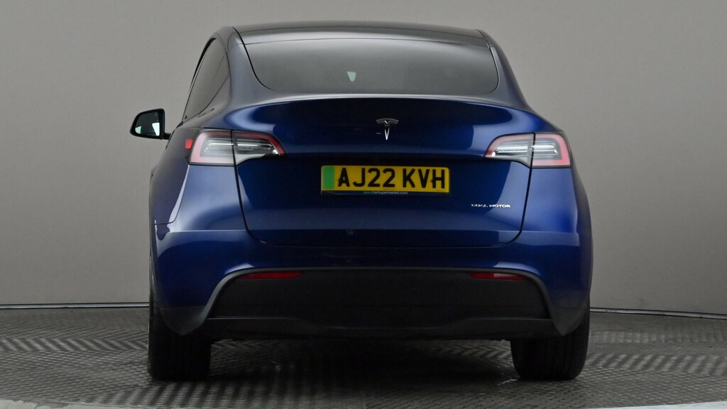 Tesla Model Y Long Range Awd AJ22KVH Blue #5