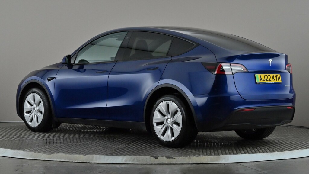 Tesla Model Y Long Range Awd AJ22KVH Blue #4