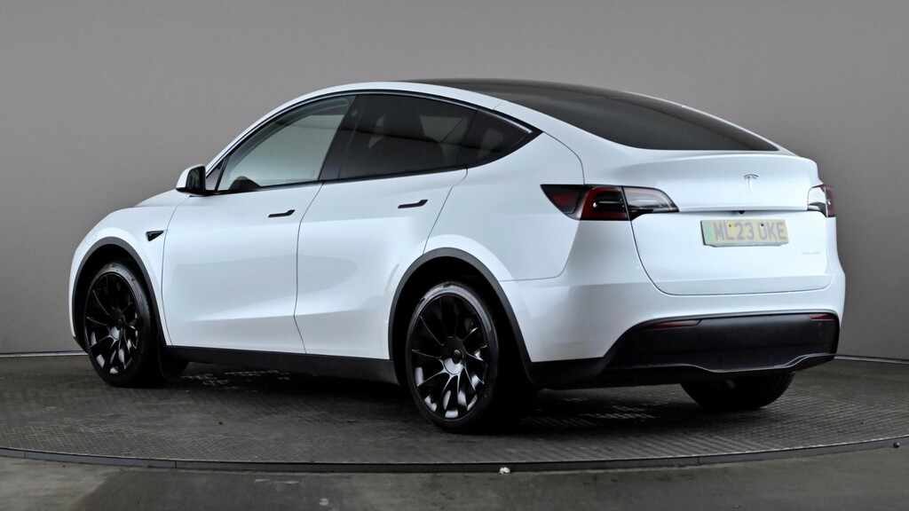 Tesla Model Y Long Range Awd ML23OKE White #4