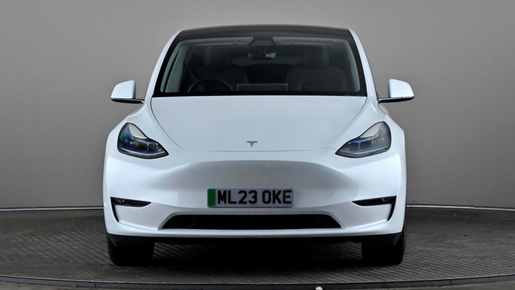 Tesla Model Y Long Range Awd ML23OKE White #2