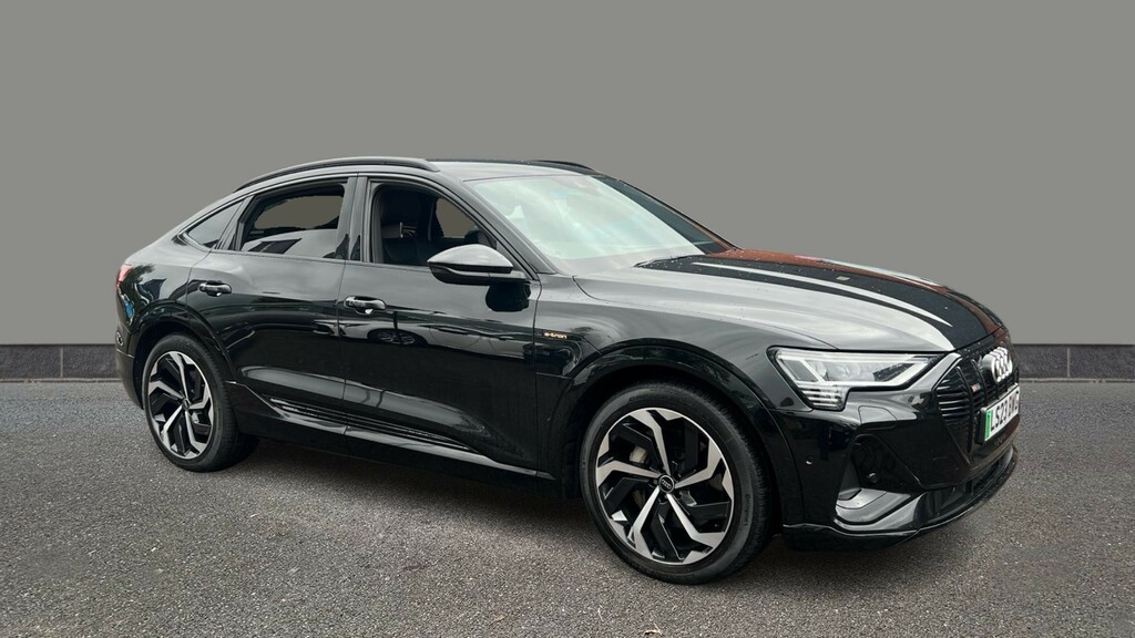 Audi E-tron 300Kw 55 Quattro 95Kwh Black Edition Black #2