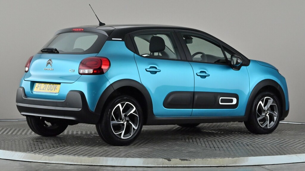 Citroen C3 1.2 Puretech Shine FL21OOV Blue #6