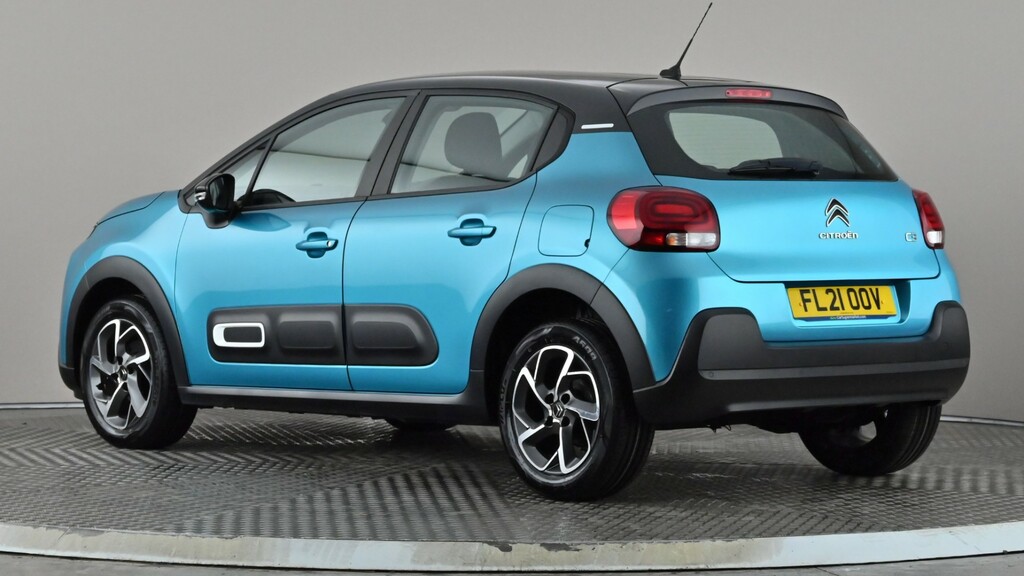 Citroen C3 1.2 Puretech Shine FL21OOV Blue #4