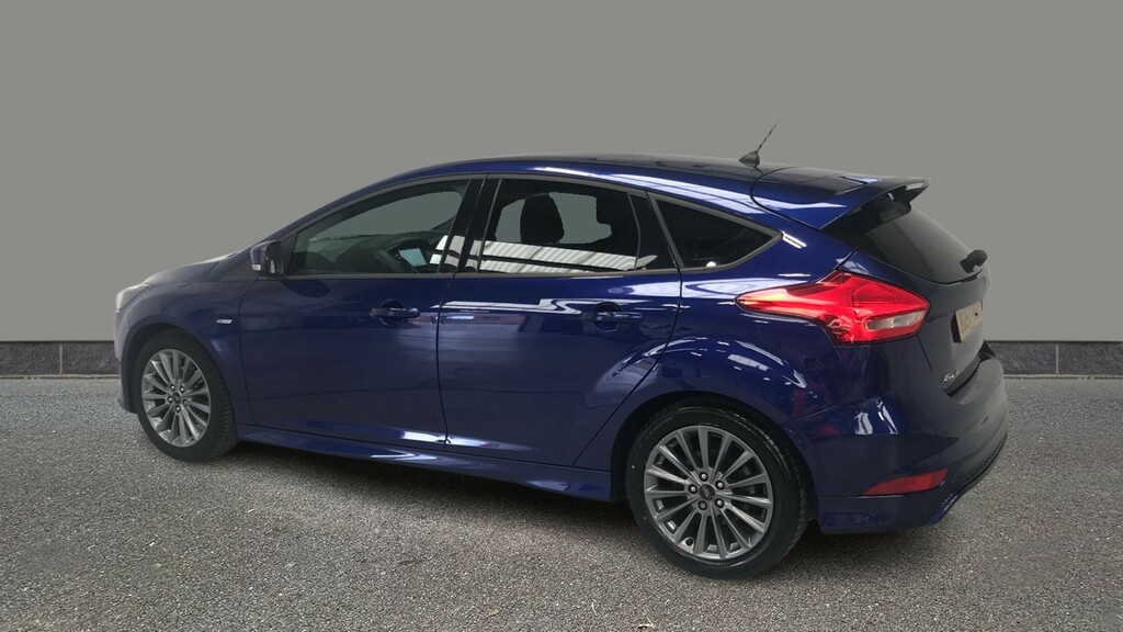Ford Focus 1.0 Ecoboost 140 St-line Navigation BL67VEY Blue #4