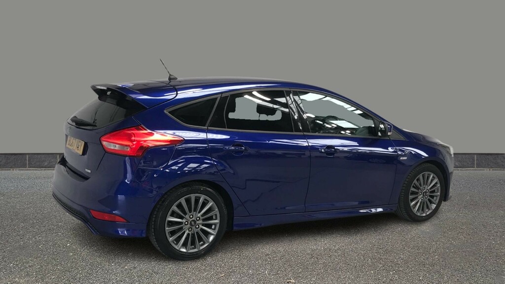 Ford Focus 1.0 Ecoboost 140 St-line Navigation BL67VEY Blue #6