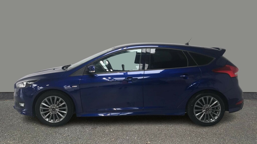 Ford Focus 1.0 Ecoboost 140 St-line Navigation BL67VEY Blue #3