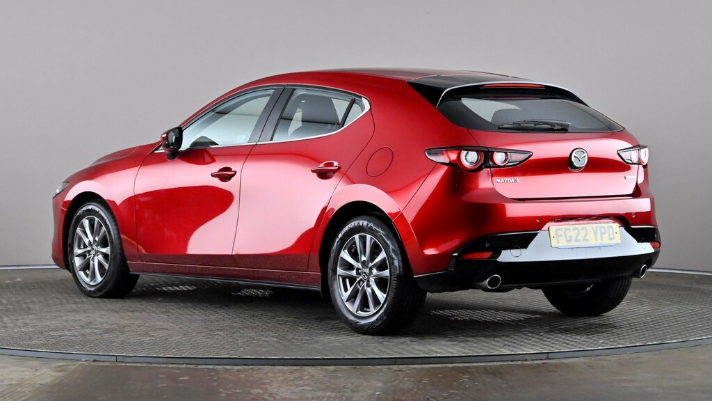 Mazda 3 2.0 E-skyactiv G Mhev Se-l Red #4