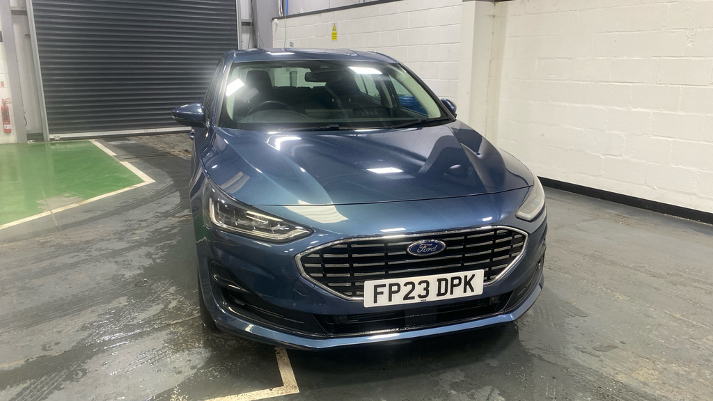 Ford Focus 1.0 Ecoboost Hybrid Mhev 155 Titanium FP23DPK Blue #3
