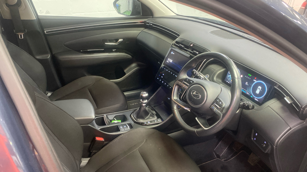 Hyundai Tucson 1.6 Tgdi Premium 2Wd SY21ZSO Blue #4