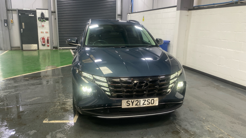 Hyundai Tucson 1.6 Tgdi Premium 2Wd SY21ZSO Blue #2