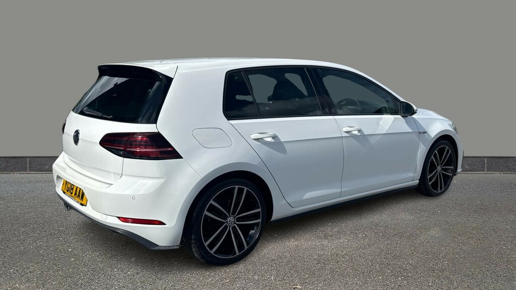 Volkswagen Golf 2.0 Tdi 184 Gtd YG18AAW White #6