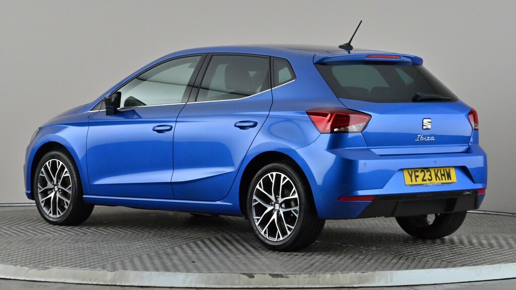 Seat Ibiza 1.0 Tsi 110 Xcellence Lux Dsg YF23KHW Blue #4