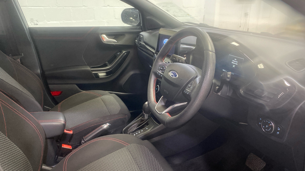 Ford Puma 1.0 Ecoboost Hybrid Mhev St-line Dct YO23SRU Black #4