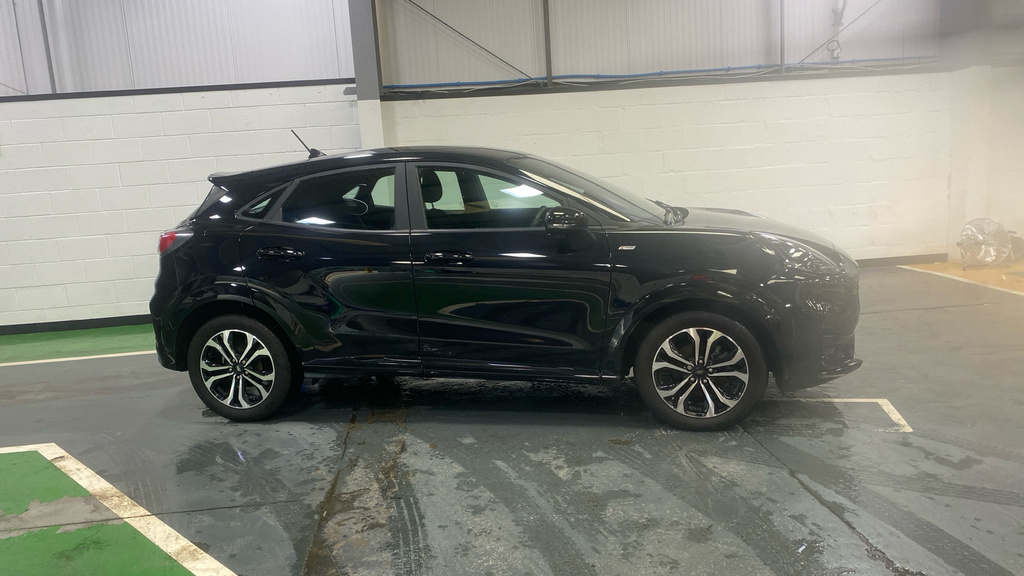 Ford Puma 1.0 Ecoboost Hybrid Mhev St-line Dct YO23SRU Black #2