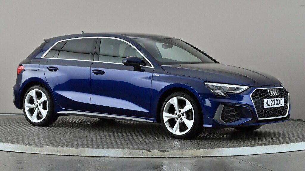 Audi A3 35 Tfsi S Line Comfortsound HJ23XXD Blue