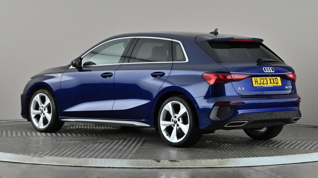 Audi A3 35 Tfsi S Line Comfortsound HJ23XXD Blue #4