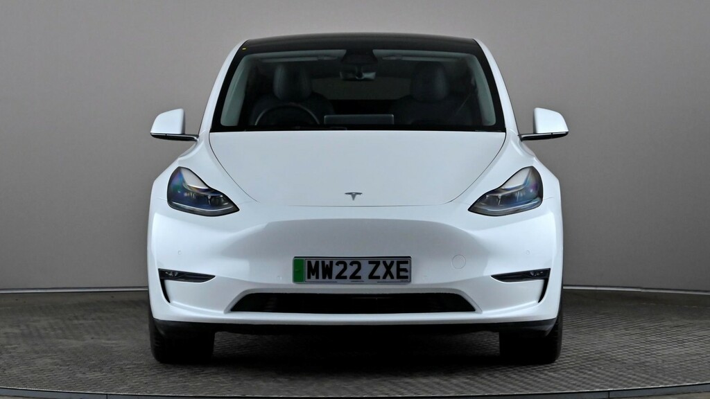 Tesla Model Y Long Range Awd White #2