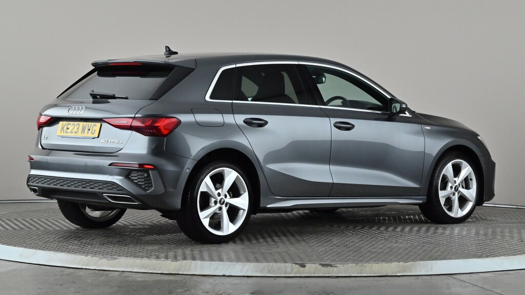 Audi A3 40 Tfsi E S Line S Tronic Comfortsound KE23WVG Grey #6