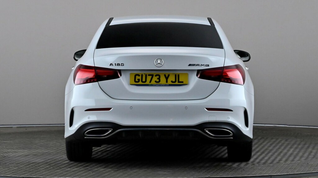 Mercedes-Benz A Class A180 Amg Line Executive GU73YJL White #5
