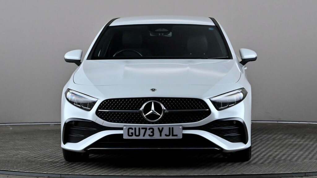 Mercedes-Benz A Class A180 Amg Line Executive GU73YJL White #2