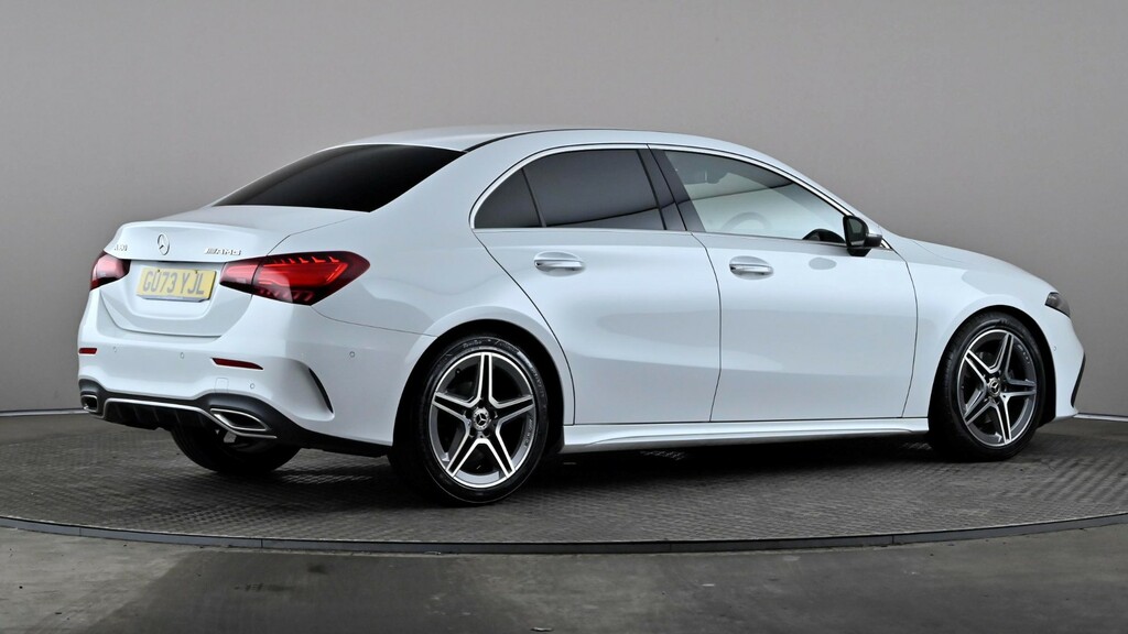 Mercedes-Benz A Class A180 Amg Line Executive GU73YJL White #6