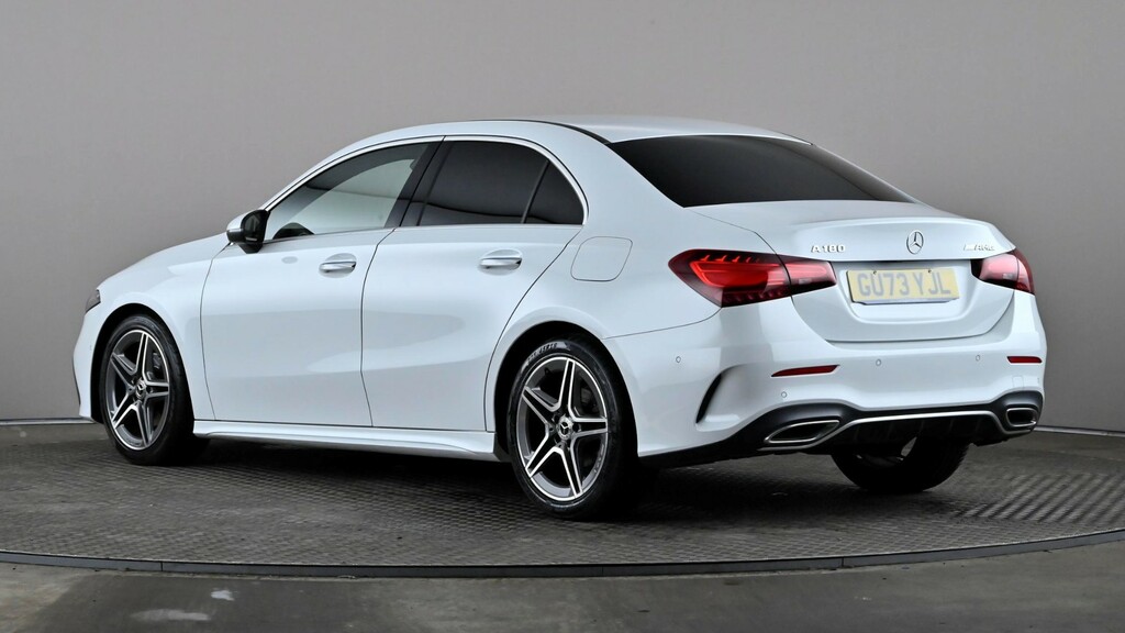 Mercedes-Benz A Class A180 Amg Line Executive GU73YJL White #4