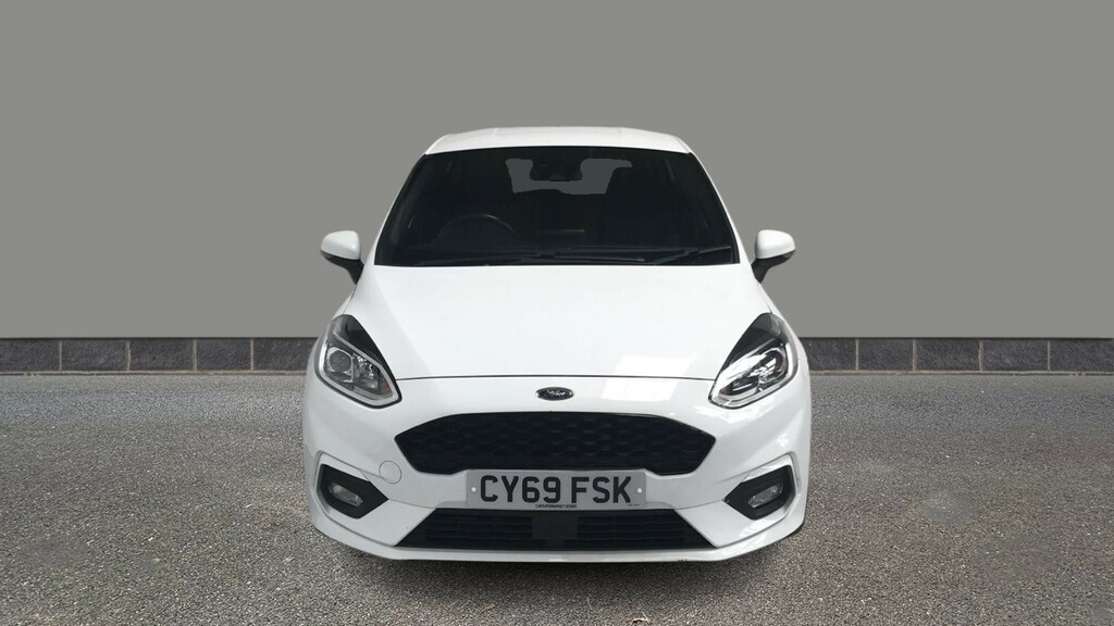 Ford Fiesta 1.0 Ecoboost 125 St-line Navigation White #2