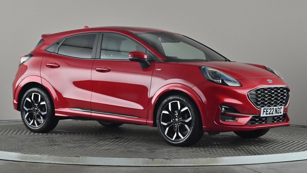 Ford Puma 1.0 Ecoboost Hybrid Mhev St-line X Red